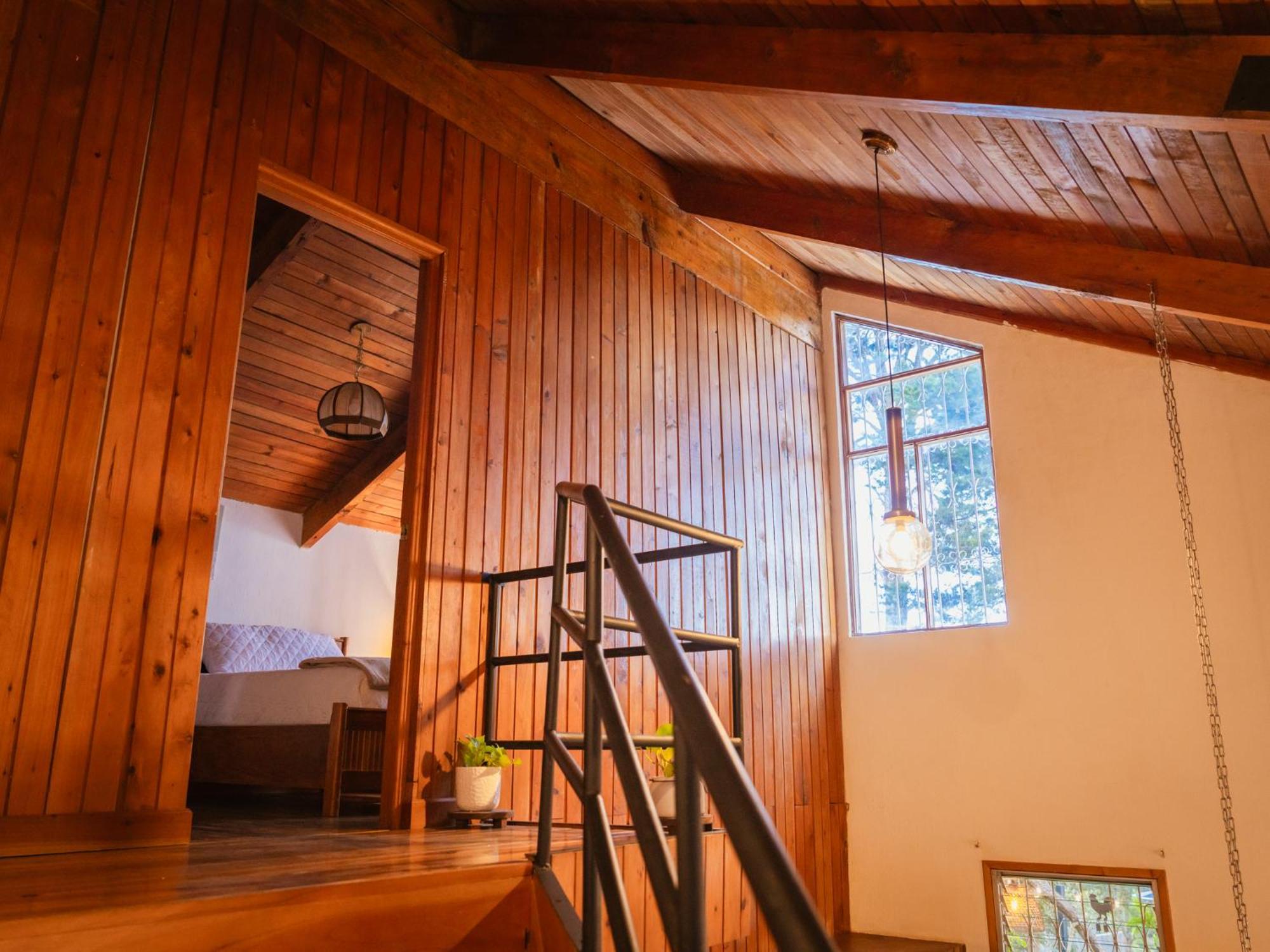 La Cabana Entre Bosques Santiago Sacatepequez ภายนอก รูปภาพ